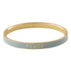 Bracelet Candy Word Peace Light Blue Femme Bracelets