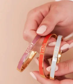 Bracelet Candy Word Power Orange Tiger Femme Bracelets