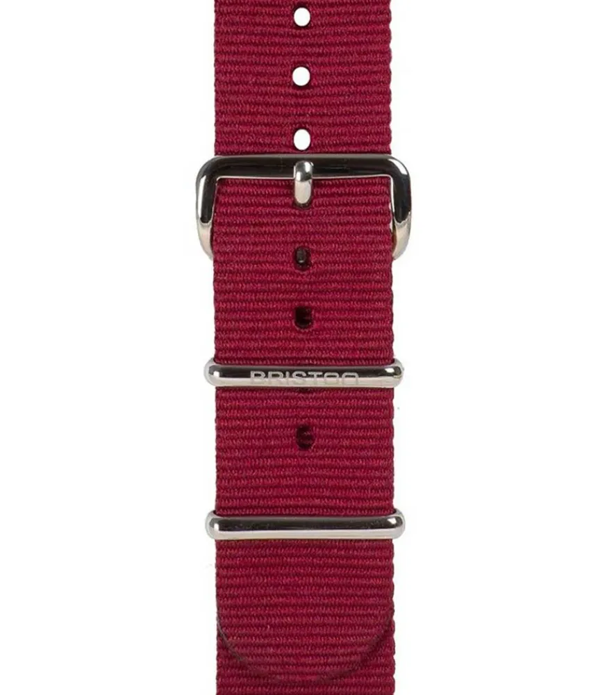 New Bracelet De Montre Type Nato Bordeaux 230Mm - Clubmaster Chic Femme Montres