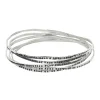 Bracelet Edmond Rostand "Un Baiser" 5 Rangs Argent Femme Bracelets