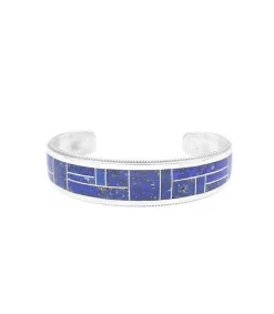 Best Bracelet Epais Zuni Lapis-Lazulli Femme Bracelets