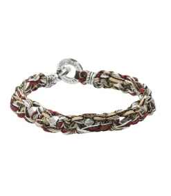 New Bracelet Fabrik Grand Modele Argente Femme Bracelets