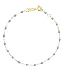 Discount Bracelet Or Jaune Et Perles De Resine Femme Bracelets