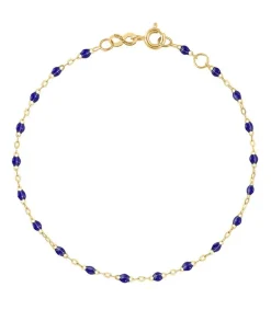 Discount Bracelet Or Jaune Et Perles De Resine Femme Bracelets