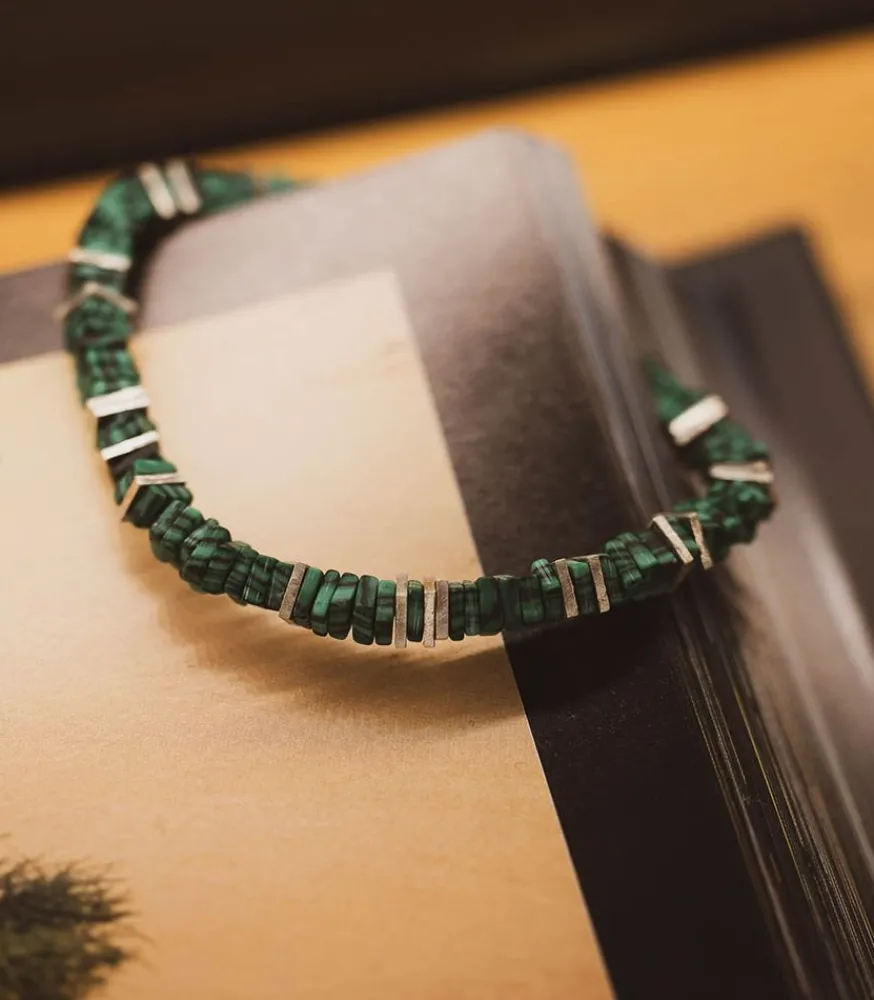 Clearance Bracelet Razze Square A Perles Carrees Homme Bijoux