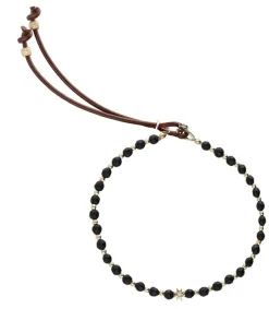 Hot Bracelet Stella Agate & Diamant Femme Bracelets