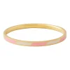 Hot Bracelet Stripes Pink White Femme Bracelets