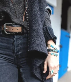 Online Bracelet Sunfaces Turquoise Sleeping Beauty Femme Bracelets