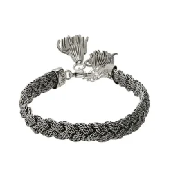 Discount Bracelet Tresse Argente Femme Bracelets