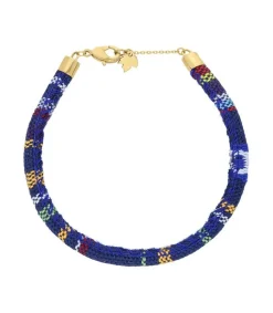Best Bracelet Woodstock Corde Bleue Femme Bracelets