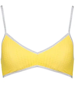 Hot Brassiere Georgia Yellow Vichy Femme Lingerie