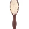 New Brosse A Cheveux Demelante En Bois Femme Accessoires Cheveux
