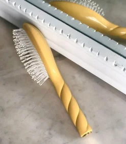 Outlet Brosse N.04 La Miracle Demelante & Massante Jaune Safran Femme Accessoires Cheveux