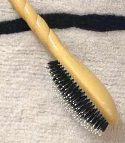 Sale Brosse N.03 L'Indispensable Douceur Jaune Safran Femme Accessoires Cheveux