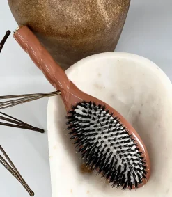 Online Brosse N.02 L'Indispensable Soin & Demelage Terracotta Femme Accessoires Cheveux