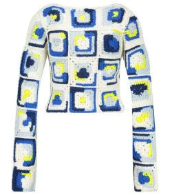 Cardigan En Crochet Hayden Tie Femme Mailles & Sweats