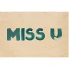 Online Carte Miss U Cartes Postales