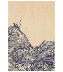 Outlet Carte Postale En Bois Landscapes Sea Cartes Postales