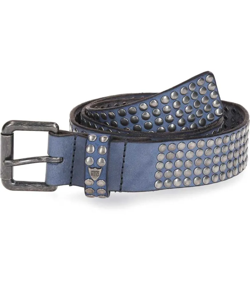 Discount Ceinture Coloree A Clous Studs Femme Ceintures