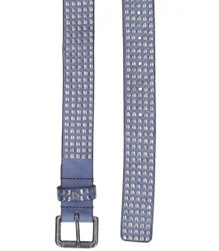 Discount Ceinture Coloree A Clous Studs Femme Ceintures