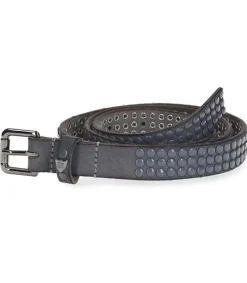 Best Ceinture En Cuir 3000 Studs Colorblock Femme Ceintures