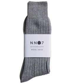 Hot Chaussettes En Cachemire 9140 Light Grey Homme Sous-Vêtements
