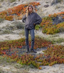 Sale Chemise Disco Bijou Noir Femme Hauts