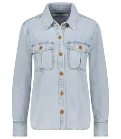 New Chemise En Jean August Femme Hauts