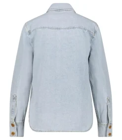 New Chemise En Jean August Femme Hauts