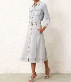 New Chemise En Jean August Femme Hauts