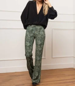 Clearance Chemise En Soie Alma Femme Hauts