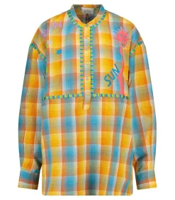 Chemise Faitch Cairo Range Blue Femme Hauts