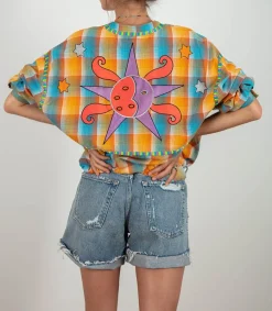 Chemise Faitch Cairo Range Blue Femme Hauts