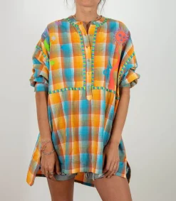 Chemise Faitch Cairo Range Blue Femme Hauts