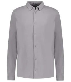 Hot Chemise Homme A Manches Longues Tourterelle Homme Chemises