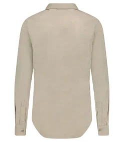 Clearance Chemise Homme Avec Pochette Taupe Grey Homme Chemises