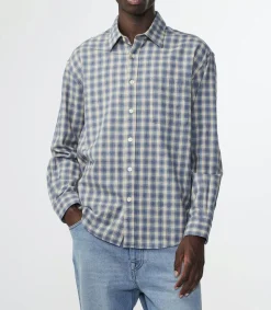 Online Chemise Homme Deon Blue Homme Chemises