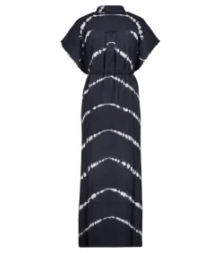 Sale Chemise Longue Mykonos Bleu Nuit Femme Hauts