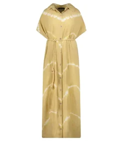 Clearance Chemise Longue Mykonos Cafe Latte Femme Hauts