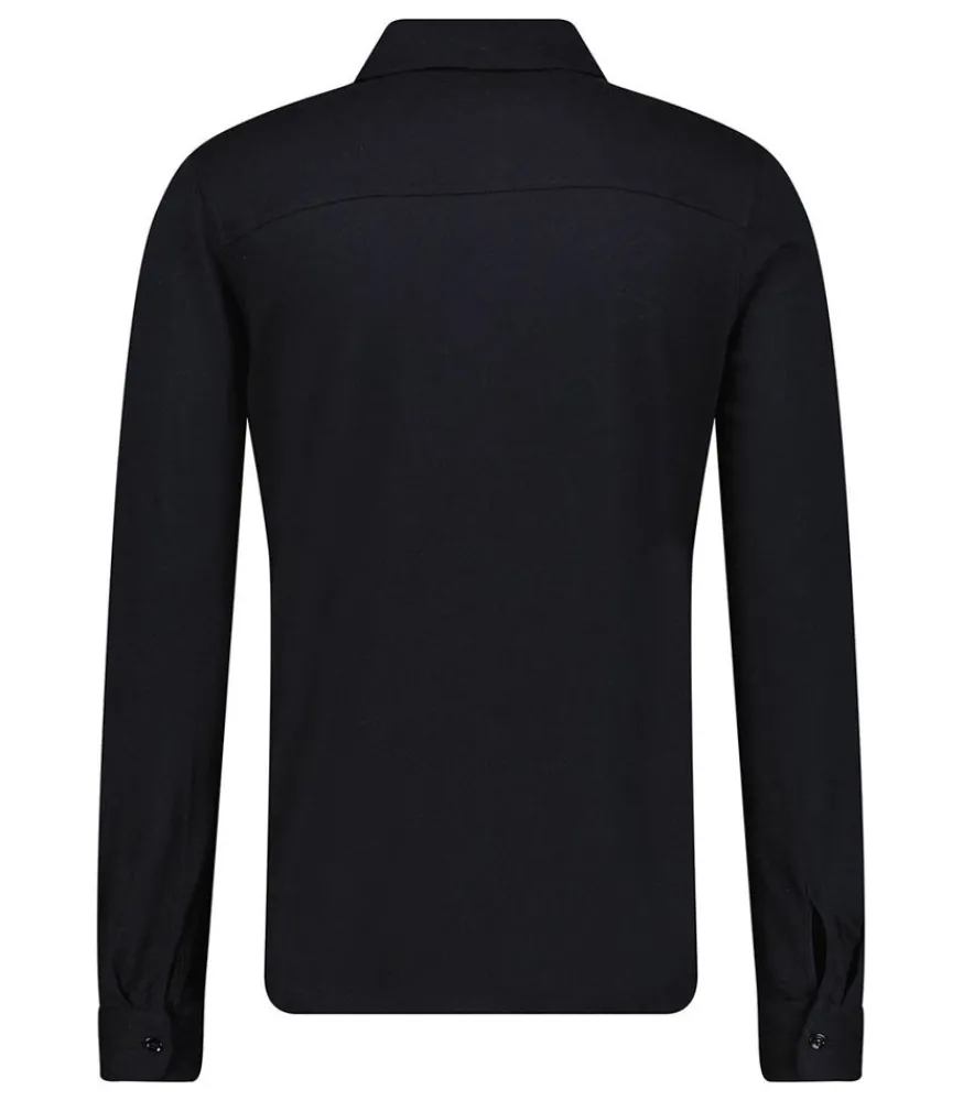 Best Chemise Manches Longues Homme Coton Et Cachemire Noir Homme Chemises