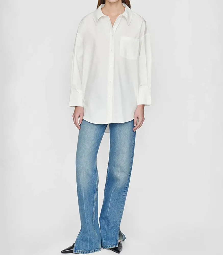 Online Chemise Mika Blanche Femme Hauts