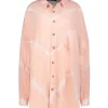 Best Chemise Oversize Mykonos Tie & Dye Powder Pink Femme Hauts