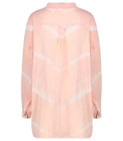 Best Chemise Oversize Mykonos Tie & Dye Powder Pink Femme Hauts