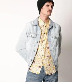 Discount Chemise Paisley En Soie Femme Hauts