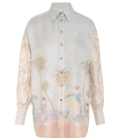 Online Chemise Sensory Spliced Femme Hauts