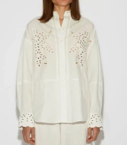 Clearance Chemise Smile Gianni Blanc Femme Hauts