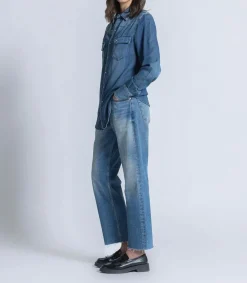 Sale Chemise Stixx Indigo Femme Hauts