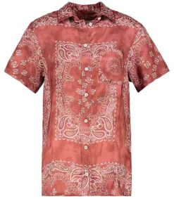 Best Chemisette Clarissa Impression Cachemire Femme Hauts