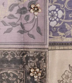 New Chemisier Lyrical Book Print Book Cover Patch Femme Hauts