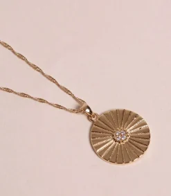 Clearance Collier Dauphine Dore Femme Colliers